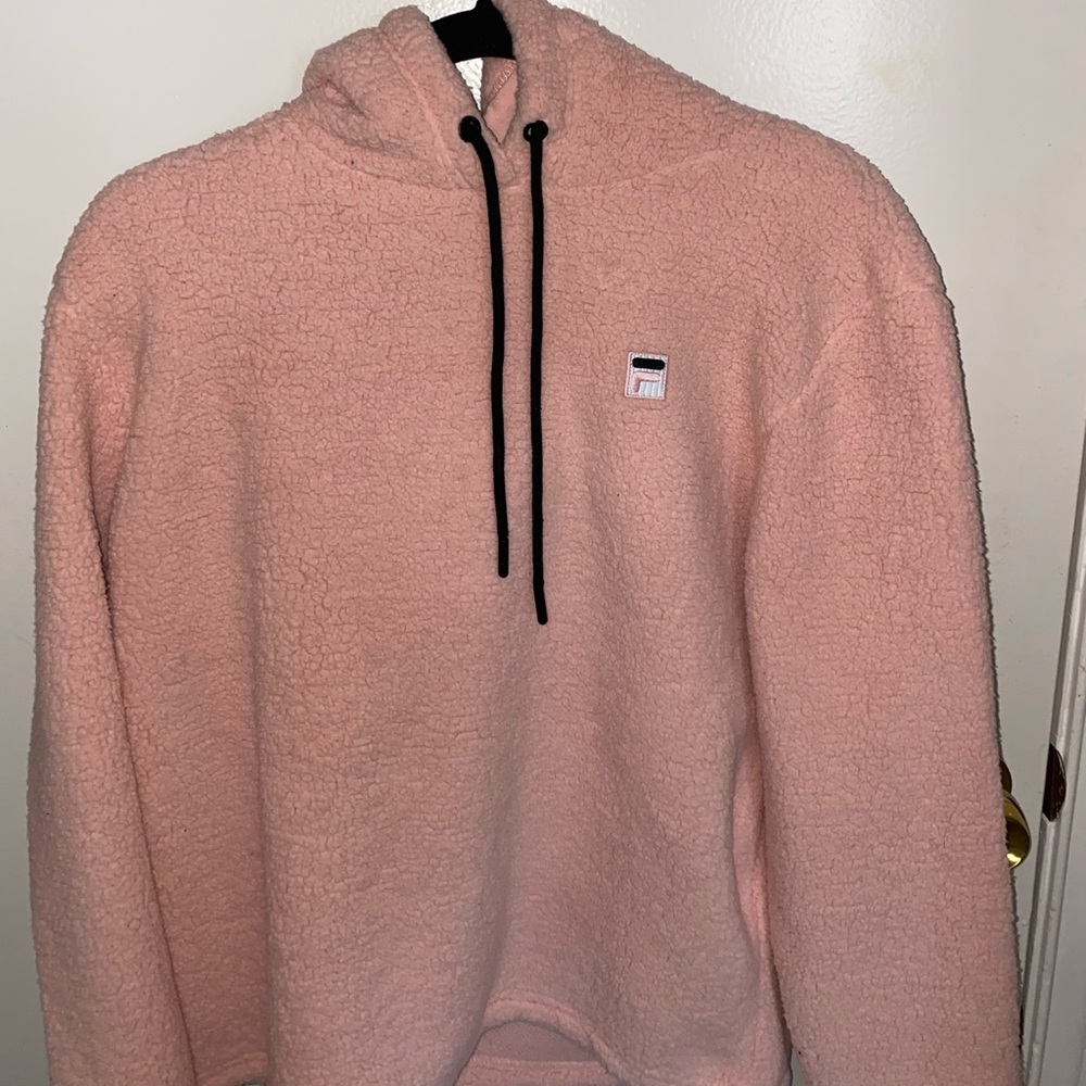 FILA Sherpa Hoodie Women’s Size L Brand New